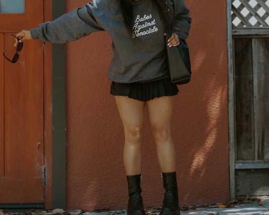 Babes Against Genocide Sweatshirt