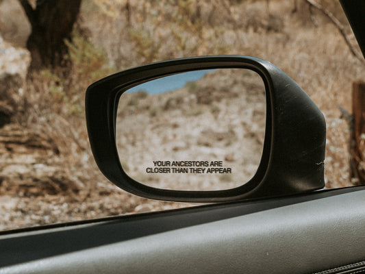 Ancestors Car Side Mirror Sticker