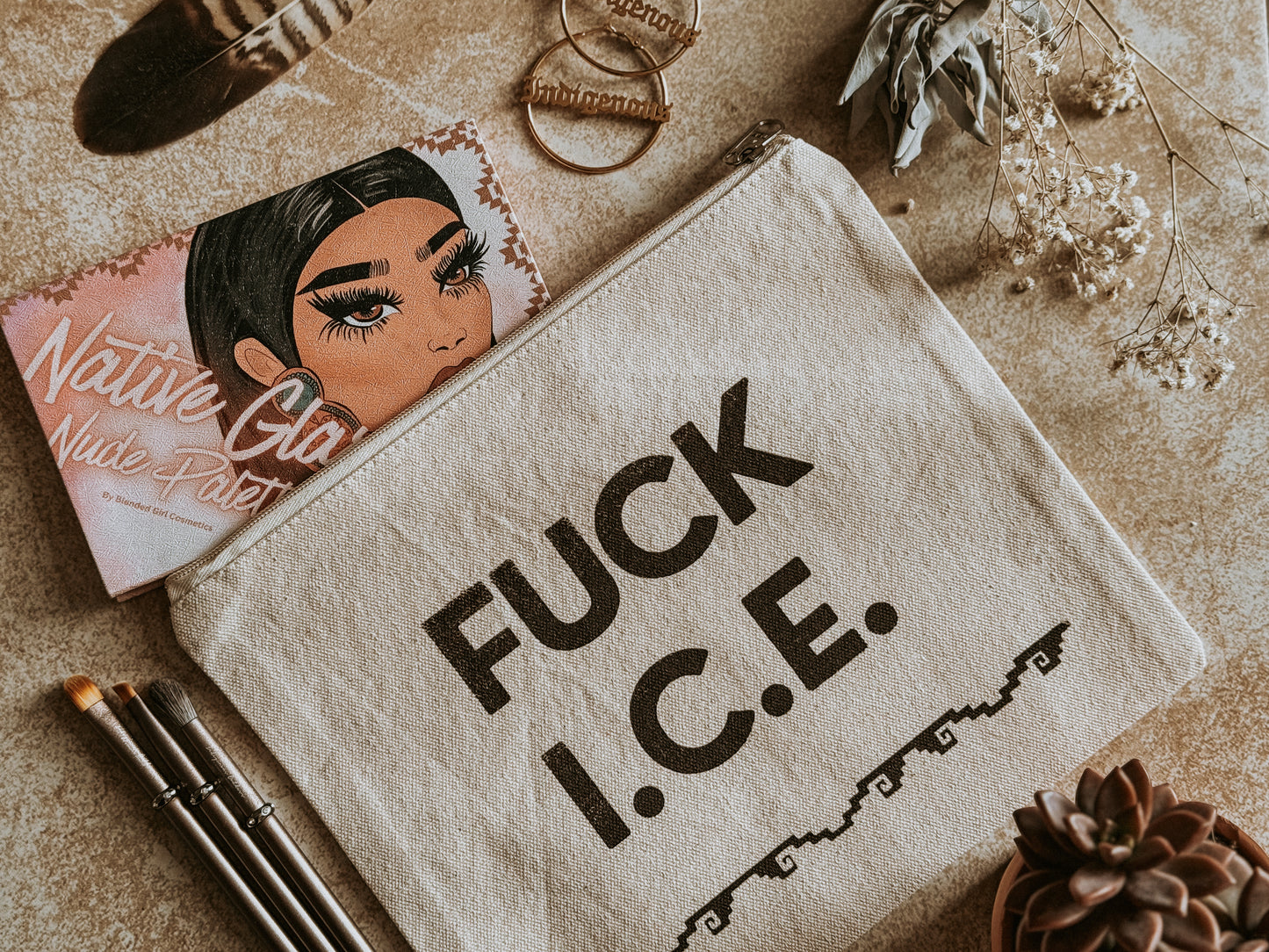 Fuck ICE Pouch