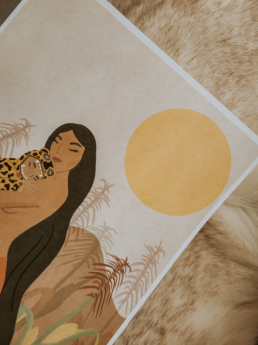 Indigenous Mother Print